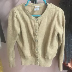 Gold sparkly sweater
